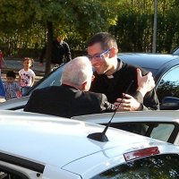 Don Massimo riceve il Cardinale Ennio Antonelli 